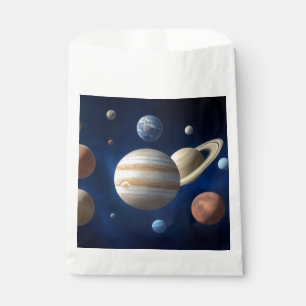 Bolsa De Papel Montaje del sistema solar