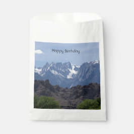 Bolsa De Papel Montañas coronadas de nieve de Lone Pine