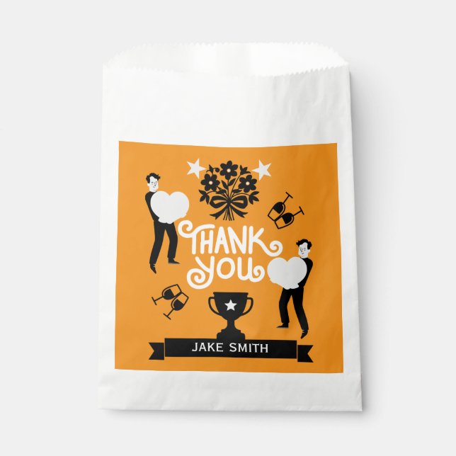 Bolsa De Papel Muchas Gracias (Anverso)