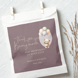 Bolsa De Papel Muchas gracias, apenas espera, Baby Shower de osit
