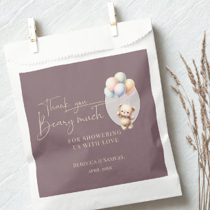 Bolsa De Papel Muchas gracias, apenas espera, Baby Shower de osit