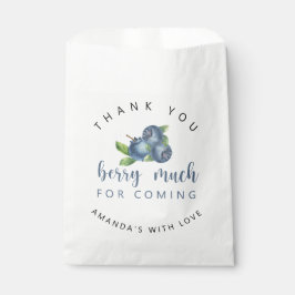 Bolsa De Papel Muchas gracias berry