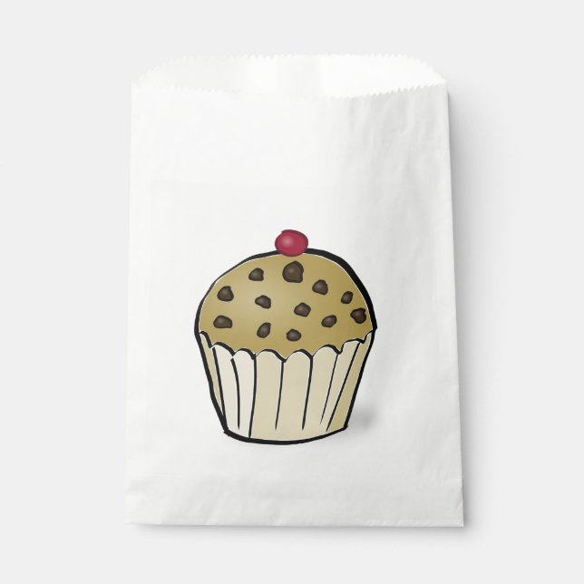 Bolsa De Papel Muffin Mini Encantador (Anverso)