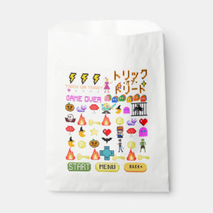 Bolsa De Papel Murciélago mikitiez videogame pixel halloween espe