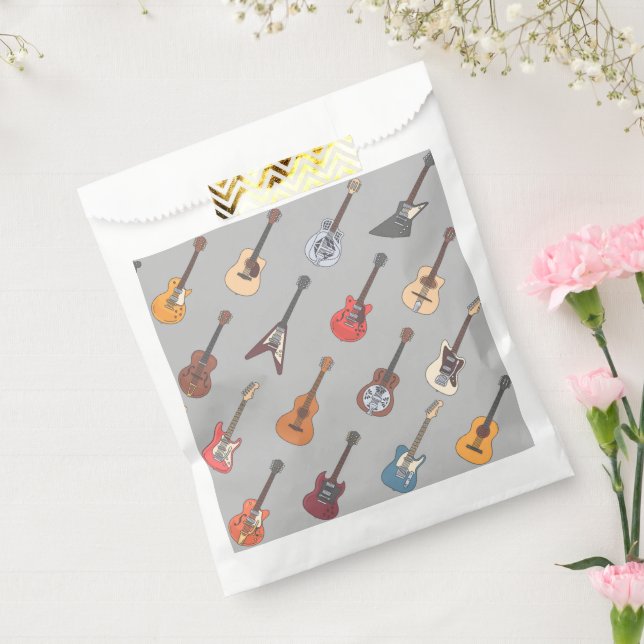 Bolsa De Papel Música de Guitarra (Sellado)