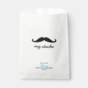Bolsa De Papel Mustache My Stache primera fiesta de cumpleaños