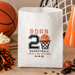 Bolsa De Papel Nacido para el baloncesto Cumpleaños del niño de