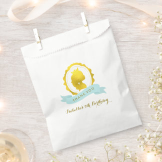 Bolsa De Papel Nacimiento de la Princesa de Mint Cameo