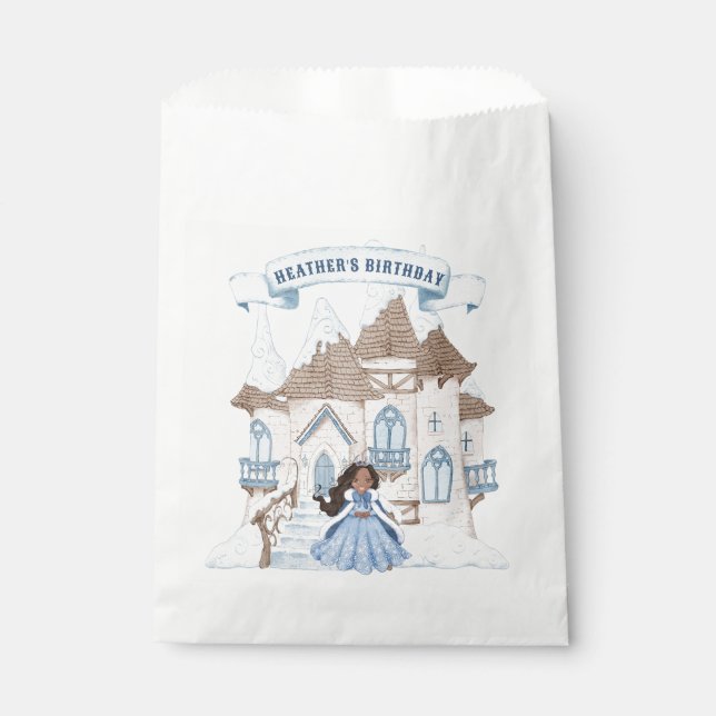 Bolsa De Papel Nacimiento de princesa africana norteamericana de  (Anverso)