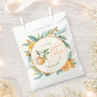 Naranja Citrus Little Cutie Baby Shower