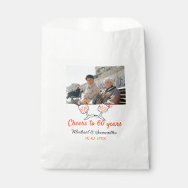 Bolsa De Papel Naranjas vitorean a boda de 60 años