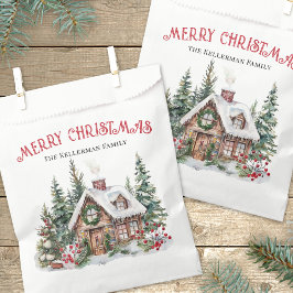 Bolsa De Papel Navidad festiva