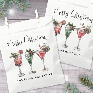 Bolsa De Papel Navidad Festiva