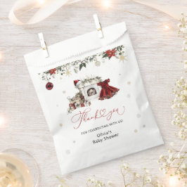 Bolsa De Papel Navidades Chica Baby Shower Gracias