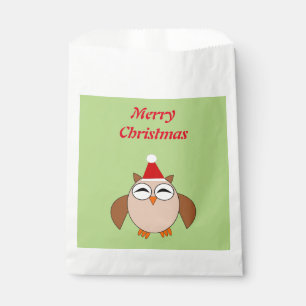 Bolsa De Papel Navidades cortos Owl Personalizado Favor Bags
