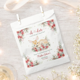 Bolsa De Papel Navidades curos Oh Deer Baby Shower