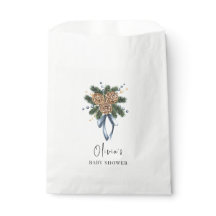 Navidades de invierno minimalistas Wreath Baby Sho