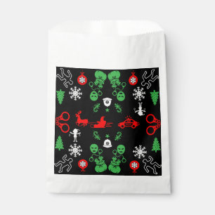 Bolsa De Papel Navidades de policía decorativos