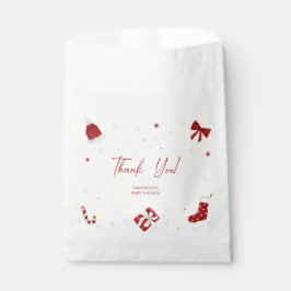 Bolsa De Papel Navidades de Santa Bebé Baby Shower