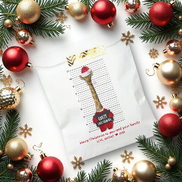 Bolsa De Papel Navidades divertidos Mugshot Guilty Giraffe