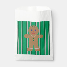 Bolsa De Papel Navidades divertidos y amables hombre pan de jengi