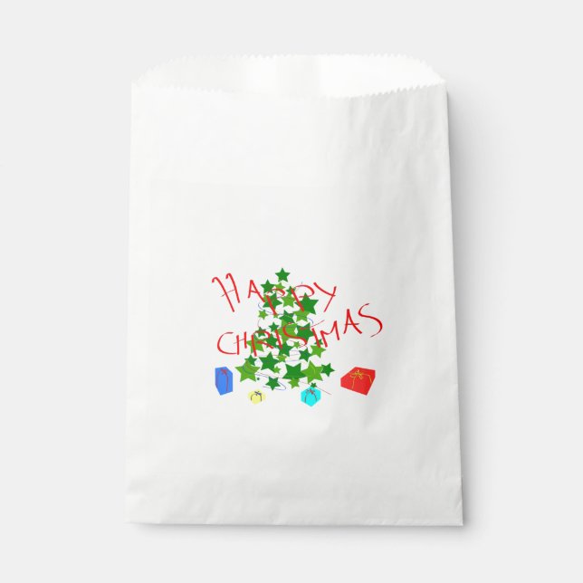 Bolsa De Papel navidades felices (Anverso)