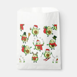 Bolsa De Papel navidades feos aguacate santa festividad