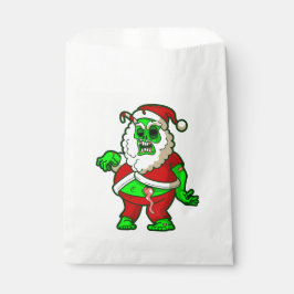 Bolsa De Papel navidades feos santa zombie gothmas