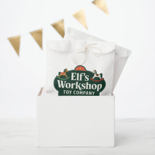 Bolsa De Papel Navidades festivos fiesta del taller Elf