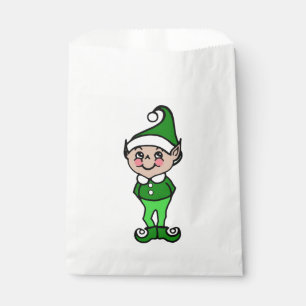 Bolsa De Papel Navidades Fiesta Elf Favor Cookie Treat Bag