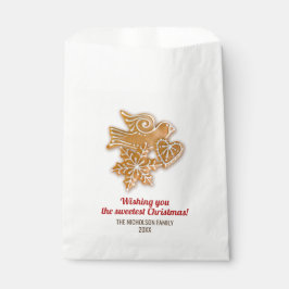 Bolsa De Papel Navidades Holiday Gingerbread Cookie Exchange