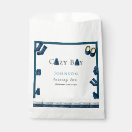 Bolsa De Papel navidades invierno cálido muchacho que cumple dos