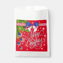 Bolsa De Papel Navidades patrióticos