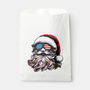 Bolsa De Papel Navidades patrióticos/estadounidenses