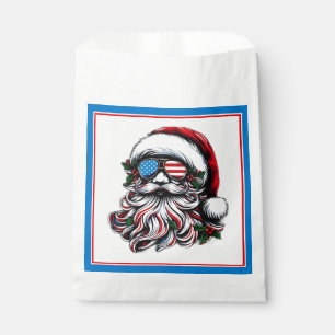 Bolsa De Papel Navidades patrióticos/estadounidenses