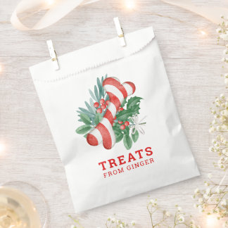 Bolsa De Papel Navidades Perro Hueso