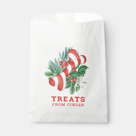 Bolsa De Papel Navidades Perro Hueso