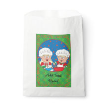 Navidades Personalizado Favor Bag