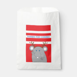 Bolsa De Papel Navidades Personalizado Favor Bag "Merry Christmou