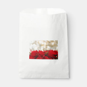 Bolsa De Papel Navidades Poinsettia
