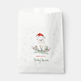 Bolsa De Papel Navidades Polar Bear Baby Shower