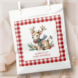 Bolsa De Papel Navidades Reindeer Baby Shower