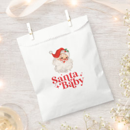 Bolsa De Papel Navidades Retro Santa Baby