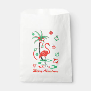 Bolsa De Papel Navidades rojos Flamingo Baubles Navidades favorec