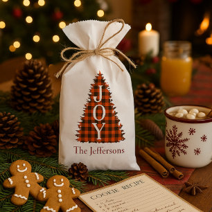 Bolsa De Papel Navidades Rústicos JOY