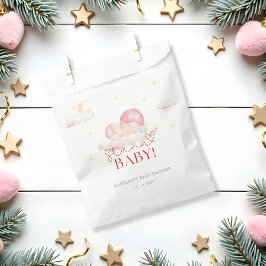 Bolsa De Papel Navidades Santa Baby Girl Shower