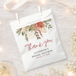Bolsa De Papel Navidades Winter Bridal Shower