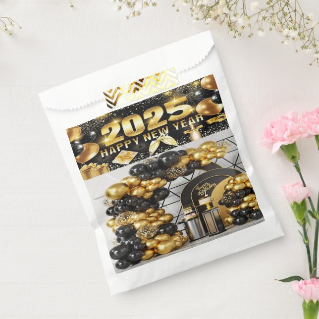 Bolsa de papel navideño (Sellado)