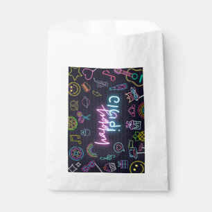 Bolsa De Papel Neon Purim