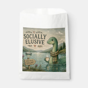 Bolsa De Papel Nessie esquiva socialmente criptozoología Loch Nes